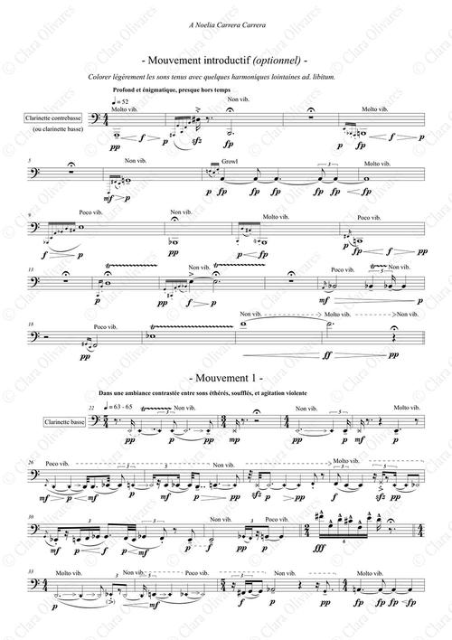 Primera página de la composición