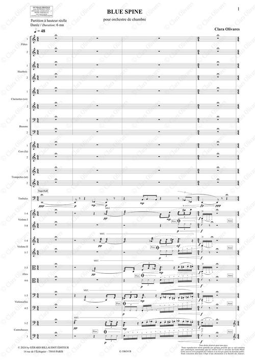 Primera página de la composición