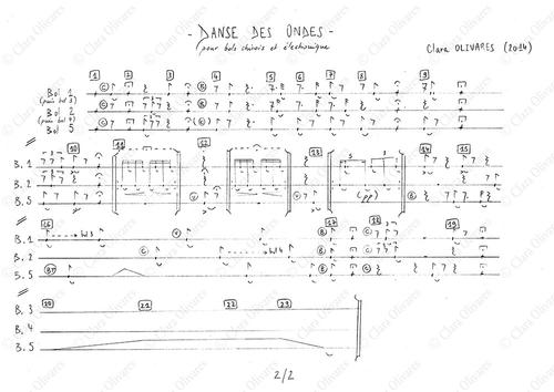 Primera página de la composición
