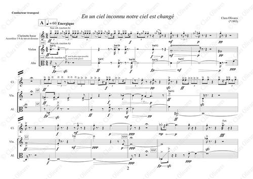 Primera página de la composición