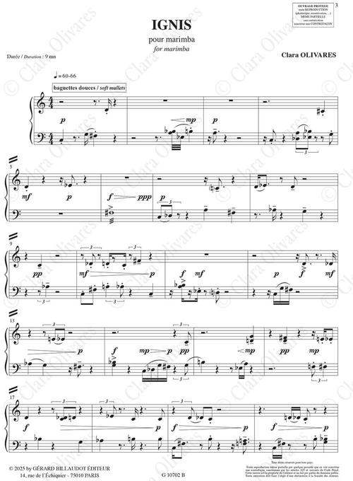 First page of the composition