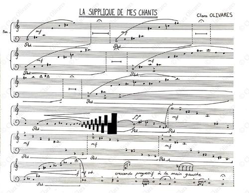 Primera página de la composición