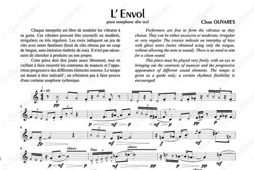 Primera página de la composición