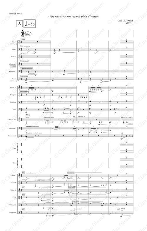 Primera página de la composición